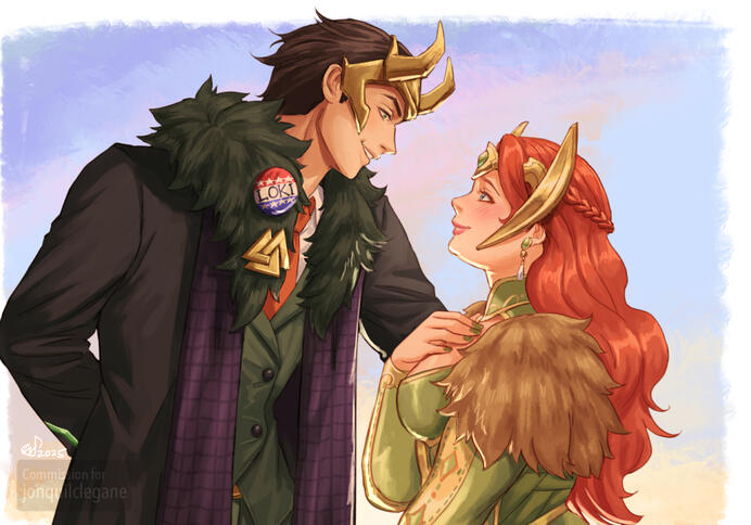 Loki and Sigyn Loki and Sigyn